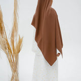 Chiffon Hijab Brown