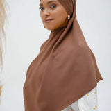 Chiffon Hijab Brown
