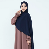 Instant Hijab Dark Blue