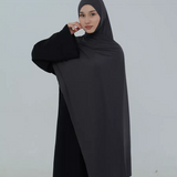 Instant Hijab Dark Grey
