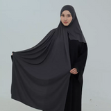 Instant Hijab Dark Grey