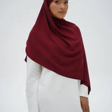 Chiffon Hijab Burgundy