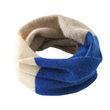Two-Tone Cashmere Neck Gaiter