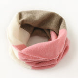 Two-Tone Cashmere Neck Gaiter
