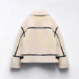 Women’s Biker-Style Winter Jacket