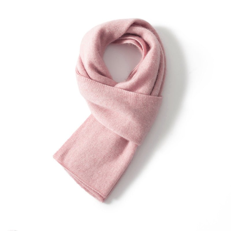 Unisex Short Cashmere Scarf