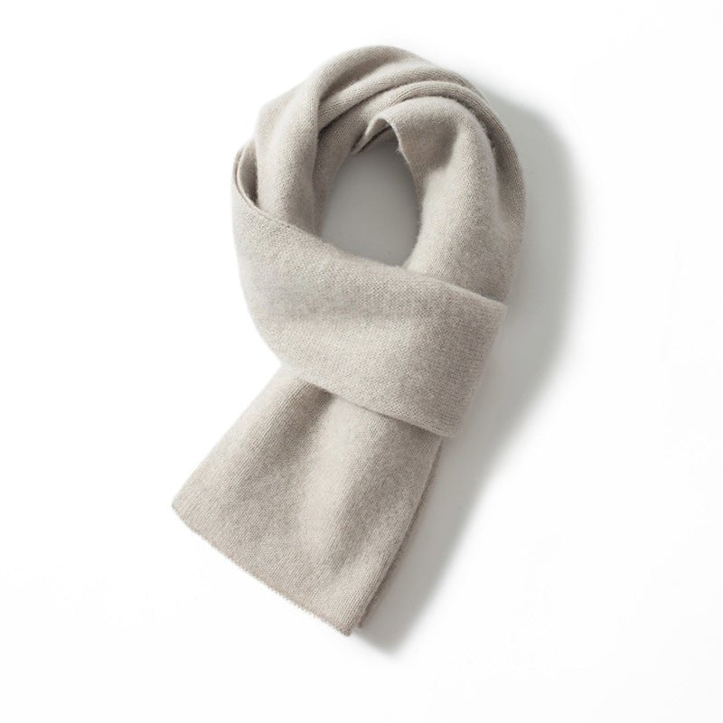 Unisex Short Cashmere Scarf