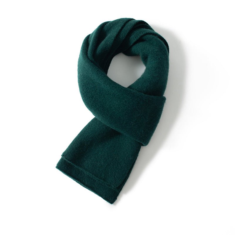 Unisex Short Cashmere Scarf