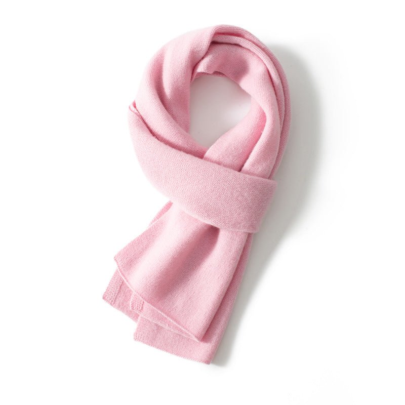 Unisex Short Cashmere Scarf