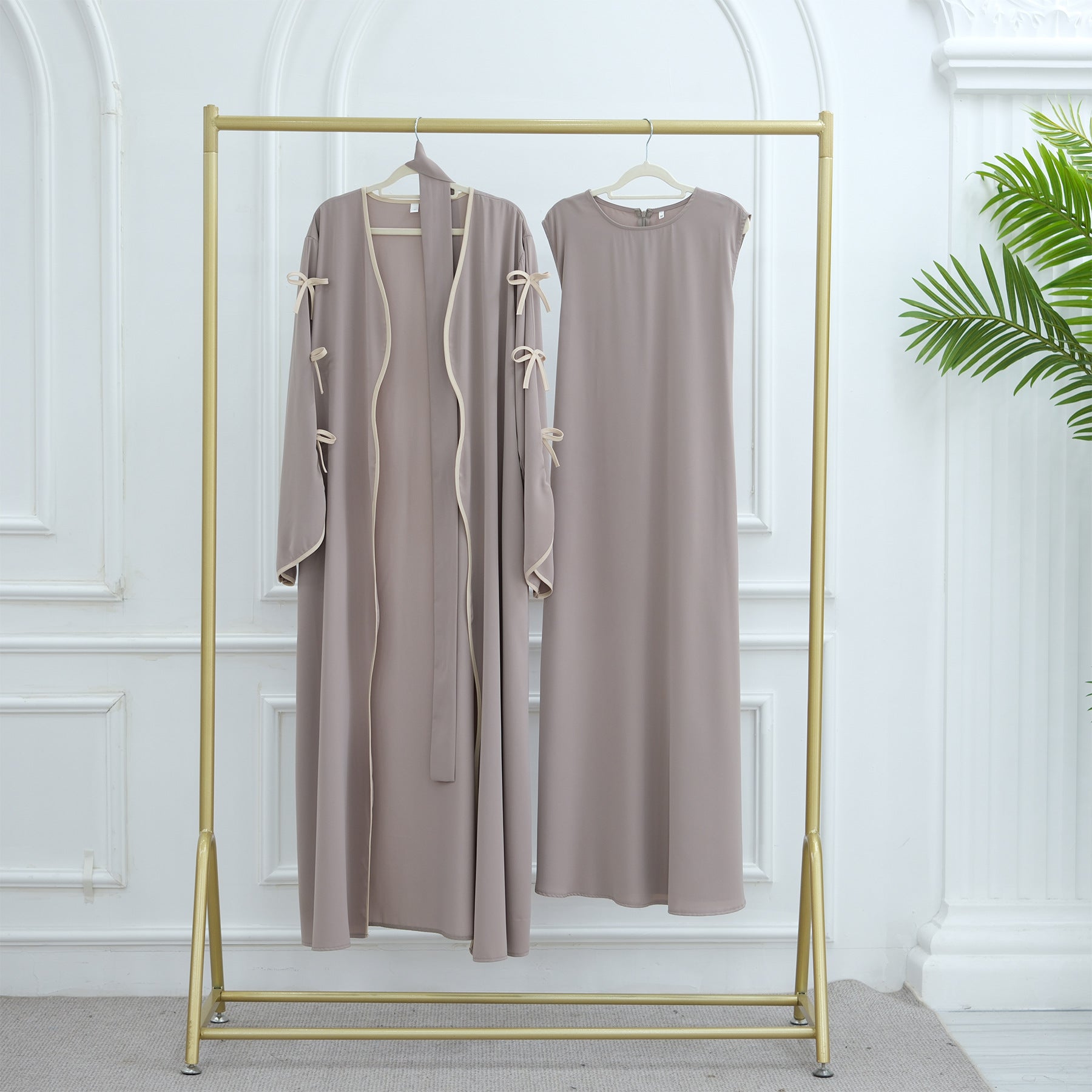 Wrap abaya 2-Piece