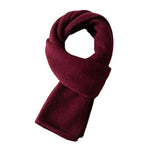 Unisex Short Cashmere Scarf