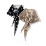 Vintage Floral Cashmere Bandana Scarf